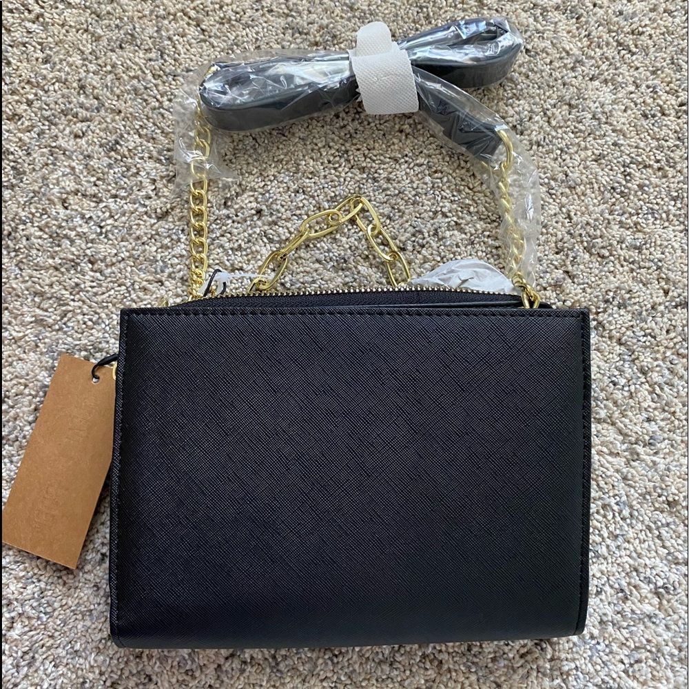 STEVE MADDEN CROSSBODY PURSE BLACK - Picture 2 of 7